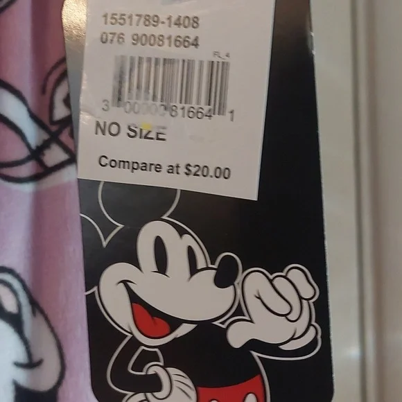 Disney Mickey & Minnie Mouse All Over Football Print Lounge Pajama Pants Sz 1X - Picture 7 of 16